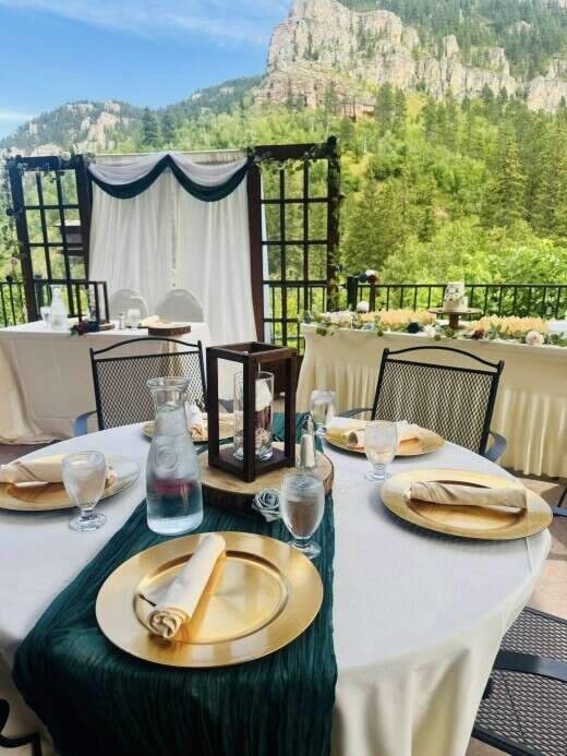 Spearfish Canyon Lodge Outdoor Wedding 