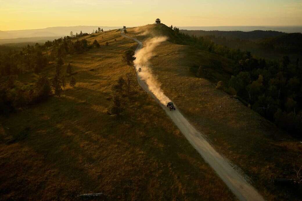 UTV on Cement Ridge