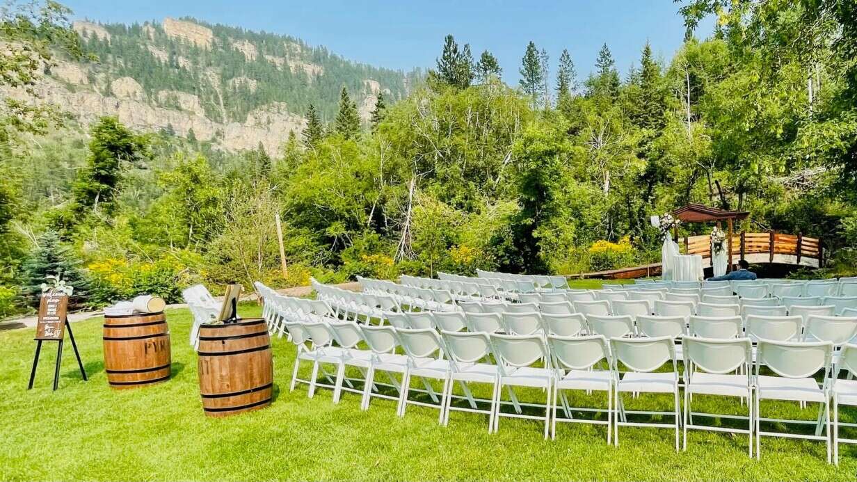 Spearfish Canyon Outdoor Ceremony Location