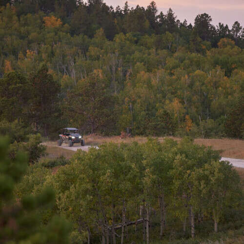 Polaris RZR Rental Spearfish Canyon Off-roading