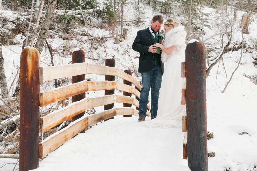 Nothing is as picturesque as a Winter Wedding
