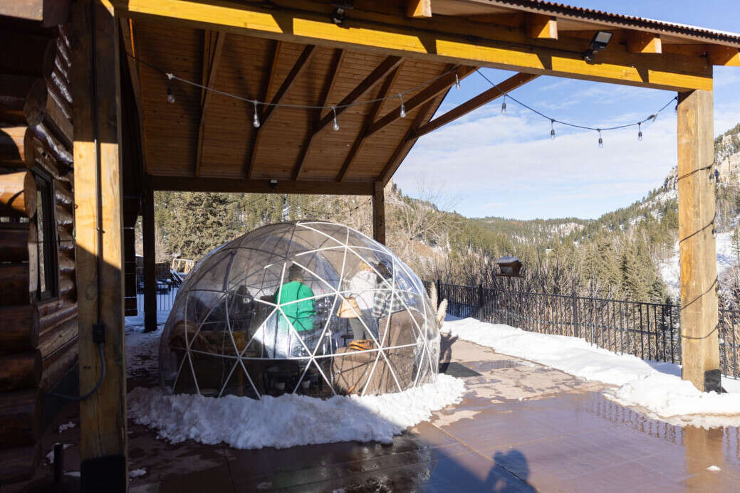 These cozy, private dining spaces offer an unforgettable way to enjoy a meal surrounded by the stunning beauty of Spearfish Canyon. 